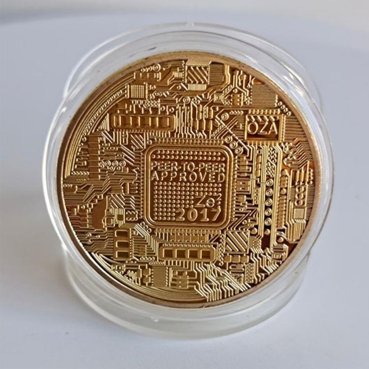 Bitcoin In the United States Bitcoin Commemorative Coin Bitcoin Foreign Coin Virtual Coin Commemorative Coin