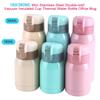 Thermal Cup 200/360ML Mini Stainless Steel Double Wall Vacuum Insulated Cup Thermal Water Bottle Office Mug Vacuum Insulated Cup