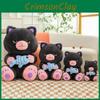 Cute Devil Cat Plush Toy Adorable Stuffed Animal For Girls Soft Cuddly Companion