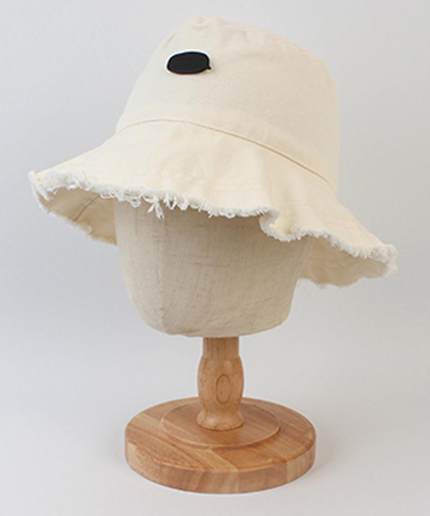 Yunibeosyeolkemiseuteuli Bubble Ivory Vintage Bucket Hat