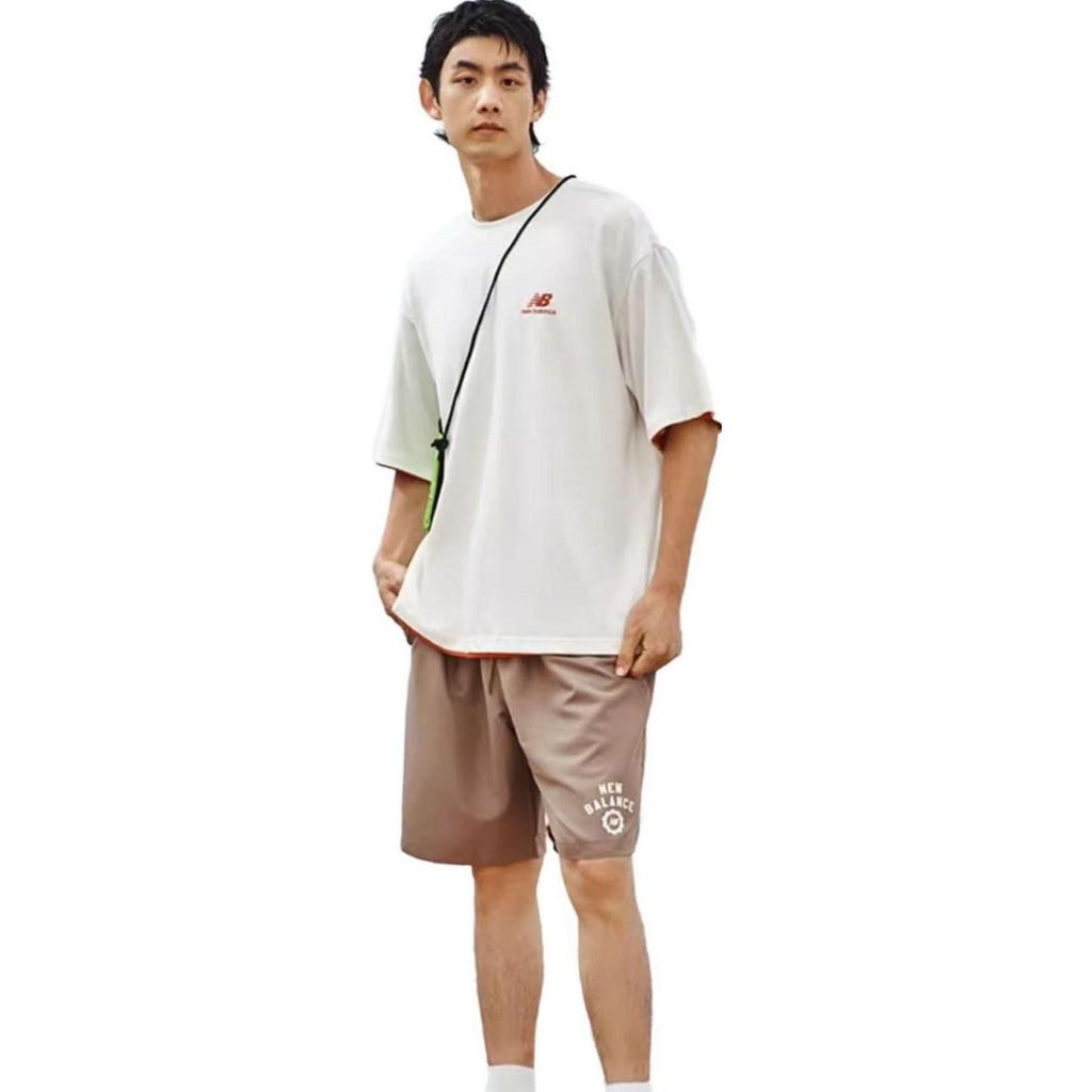 New Balance T Shirt Men's Khaki AMT32363-CIC