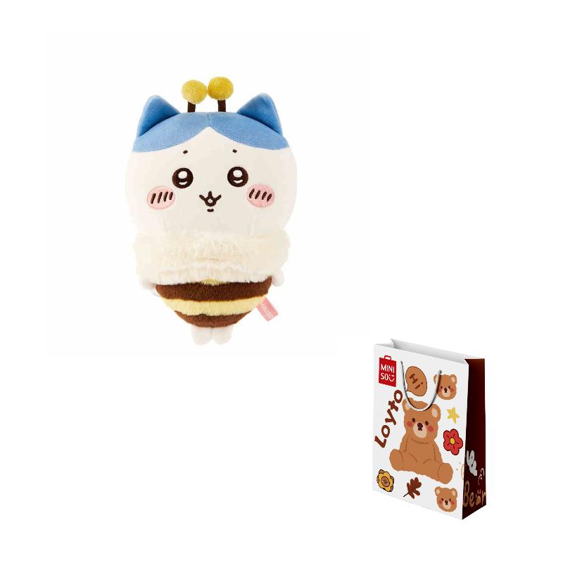 MINISO x Chiikawa Hachiware, Chiikawa, Usagi Sakura Season Bee Dolls Plush Doll Trumpets High Doll