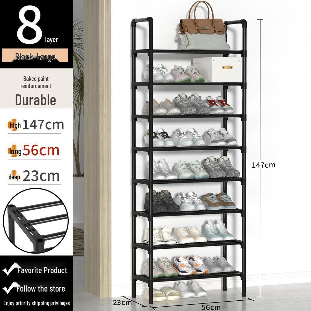 Multi-Tier Shoe Rack: Simple, Economical Storage Cabinet for Dormitory and Entryway