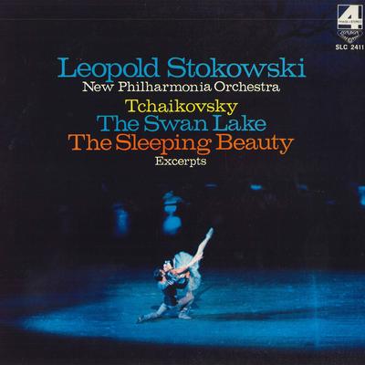 LP Record LEOPOLD STOKOWSKI, NEW PHILHARMONIA - Tchaikovsky: Swan, Lake Sleeping Be SLC2411 LONDON 1975 Japan Classical Used