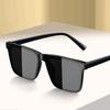Trendy Box Sun Glasses Glasses Black Cool Male UV400 Shade Protective Eyewear Goggles for Driving and Riding Personalized UV Protection