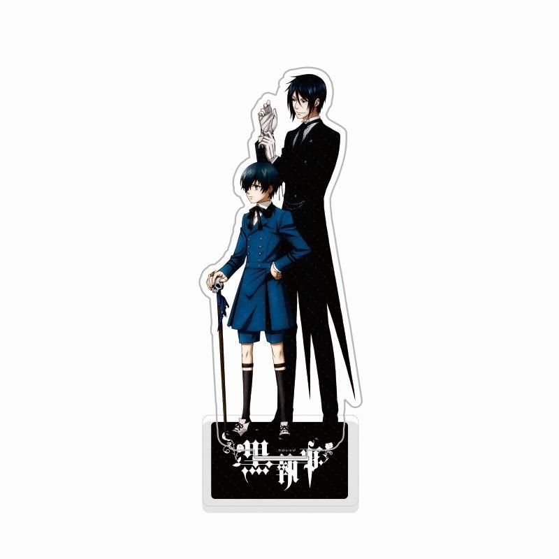 Anime Black Butler Acrylic Stand Model Cosplay Charm Characters Ornament Accesorios  Gifts 15cm