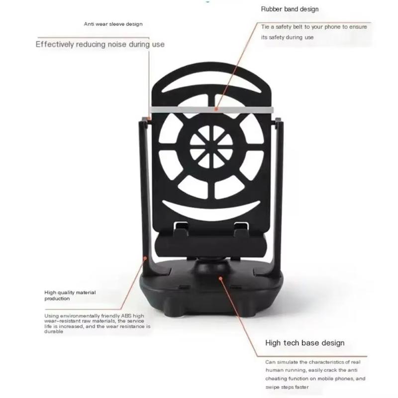 Schwingendes Telefon-Gerät Schüttler Schrittzähler Automatischer Dual-Kamera Schrittzähler Mobiltelefon Schrittzählgerät Schritt-Tracking-Gadget