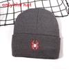 Spider Animal Inspired Embroidered Knit Hat For And Street Fashion Enthusiasts