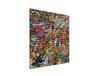 GLASS CUTTING BOARD 45x52 Pop Art