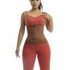 Women's Custom Logo Gym Workout Sweat Trimmer Belt Thin Neoprene for Faja Latex Body Shaper Breathable Waist Trainer