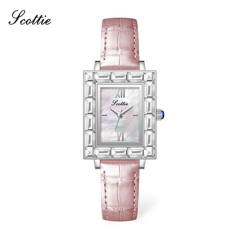 9678 Women S Watch Steel Belt Watch Women S Square Xiaohongshu