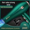 High-Power Hair Dryer with Blue Light for Salon and Home Use