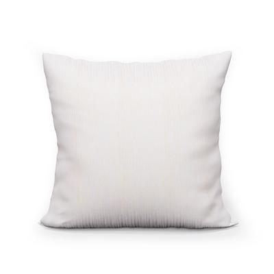 Emma Decorative Pillowcase Made of Decorative Fabric Cream Smooth 40X40 Cm