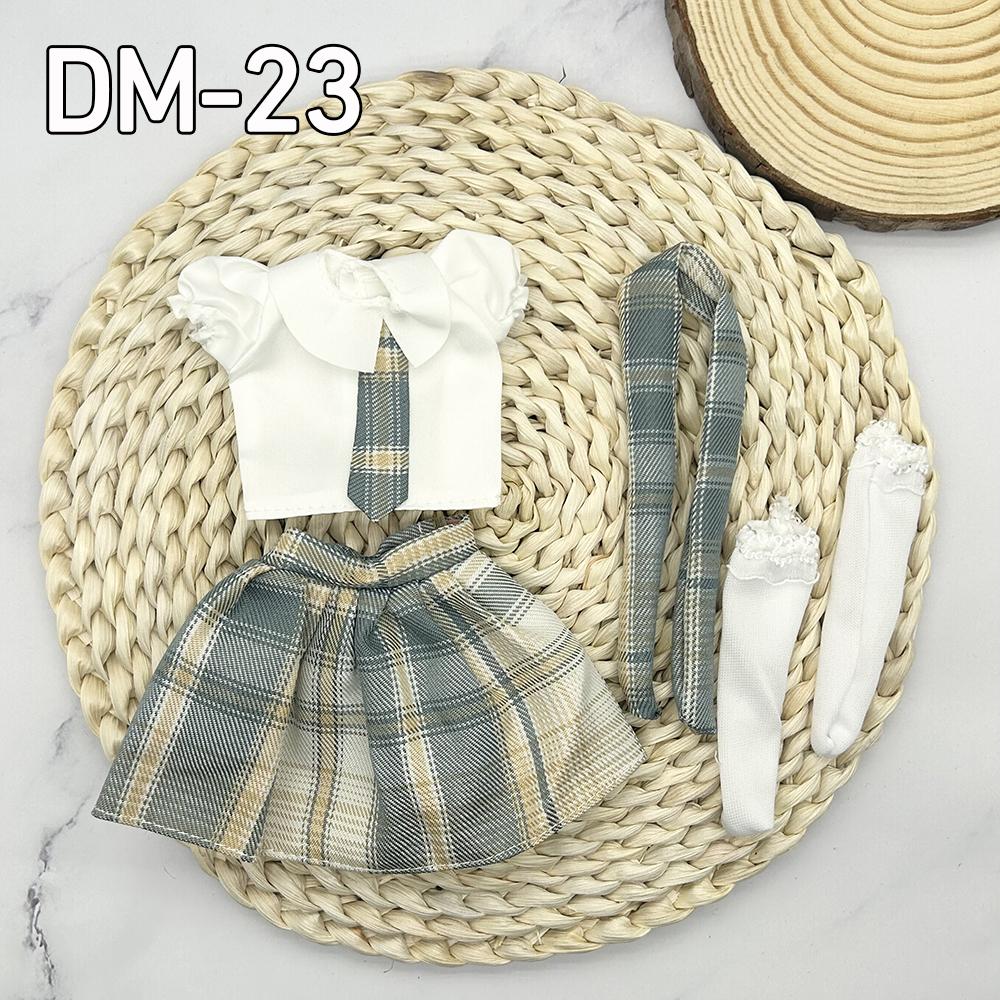 Bjd Dukker 30cm Anime Dukke Fullt Sett 1/6 Bjd 23 Ledd Bevegelig Kropp Med Skjørt Hatt Hodeplagg Jenter Kle På DIY Leker Reborn Kawaii