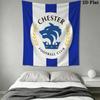 Chesterfield F.C Wall Tapestry Aesthetic Wall Hanging Printed Fabric Blanket Decorative Tapestries for Bedroom Living Room Home Decor