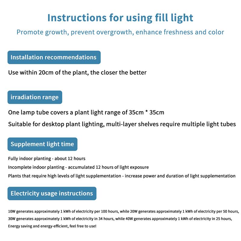 USB LED Plant Lamp Full Spectrum 3 Timer Setting 24W for Home Office Indoor Garden Desk Flowering Plants
