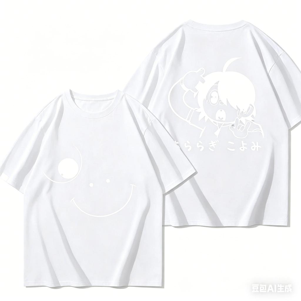 Monogatari Series Anime Lover Tshirt Year Round Clothing Personality Clothes Plus Size Unisex New Model Streetwear High Quality