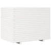 VidaXL Planter White 90x60x72.5 Cm Solid Pine Wood, Outdoor Planter, Flower Box, Tomato Planter, Planter of 3282605