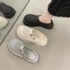 Fashion Women's Slippers Woven Shoes Mesh Buckle Garden Shoes Outdoor Platform Beach Sandals Loafers Fashion Slippers Casual Sandals