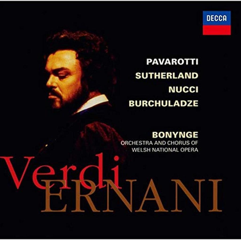 CD LUCIANO PAVAROTTI RICHARD BONYNGE Verdi Oper Ernani UCCD901234 2019 Japan ObiKlassik Gebraucht
