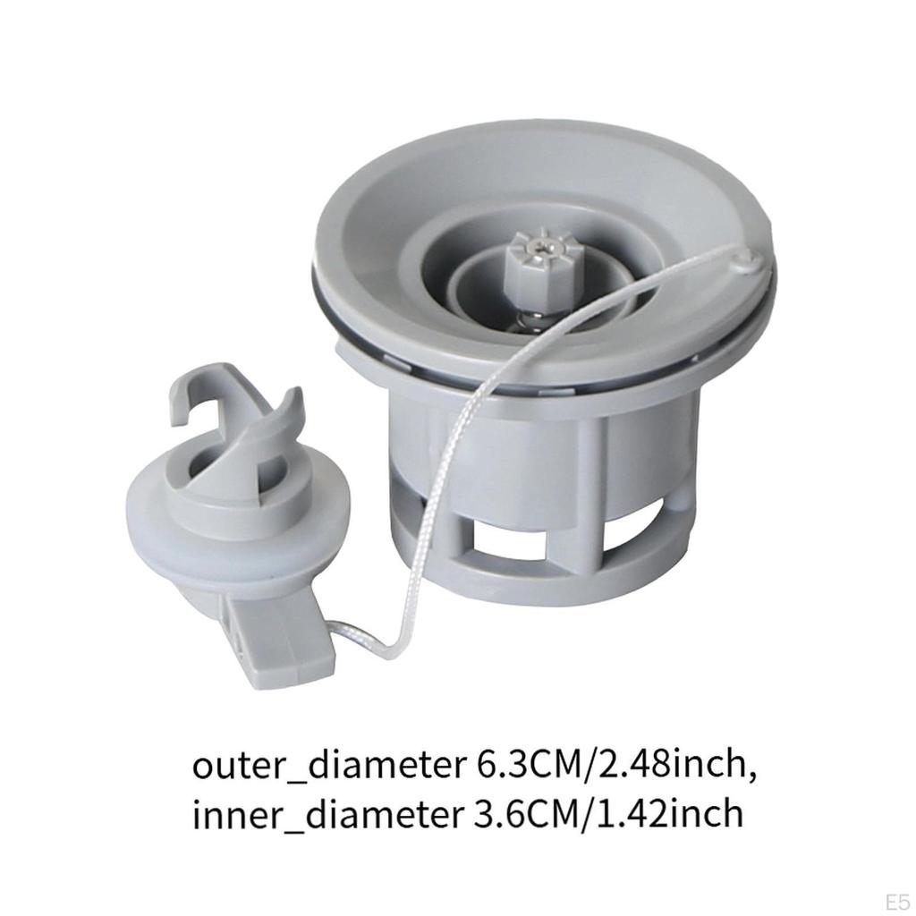 Inflatable Boat Air Plug 8 Hole Easy Installation Professional Portable Attachment Lightweight