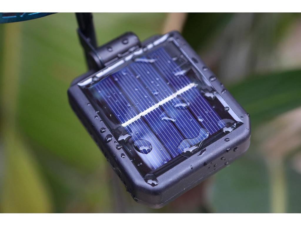 Rainproof Solar Wrought Iron Decorative Garden Light