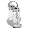 Salt and Pepper Set Salt Shaker Glass Pepper Shaker Spice Rack