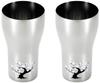 Yokoyama Made in Japan 440ml Temperatuurgevoelige Roestvrijstalen Tumbler, Kersentuin Ontwerp, Set van 2, "Tsubamejuku no Waza" (EJK-700)