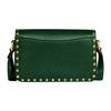 Coach Studio 19 Studded Push Button Closure Leather Crossbody Bag Small Women bags Green CC384-B4CZS