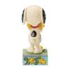 JIM SHORE Snoopy with Daffodils 6017914
