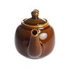 LONDON POTTERY Farmhouse Teapot, 2-Cup, Rockingham Brown, 580131