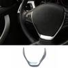 For BMW 3 4 Series GT 13- Steering Wheel Sheet Panel Cover Trim Matte Silver