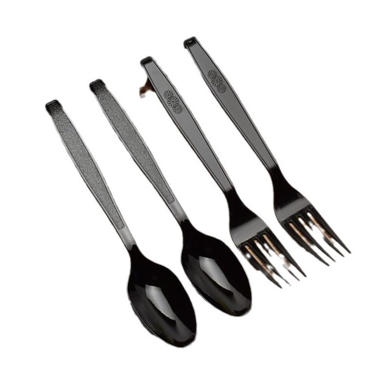 Disposable Plastic Spork & Napkin Set