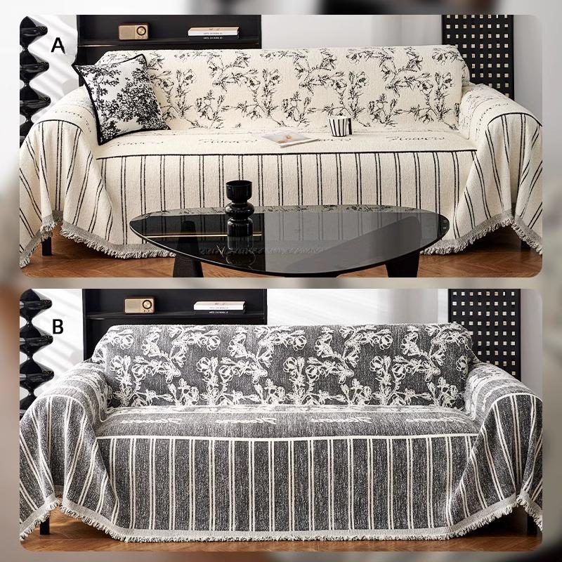 Sofabezug Hochwertiger All-Inclusive-Anti-Rutsch-Sofabezug im Ins-Stil, einteiliger Sofabezug für alle Jahreszeiten