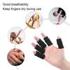 10Pcs Sport Finger Protectors Support Finger Brace Elastic Thumb Sves for Playing Basketball Sports