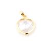 Les Trésors De Lily [F6341] - Pendentif Plaqué Or 'Coeur Linda' Blanc