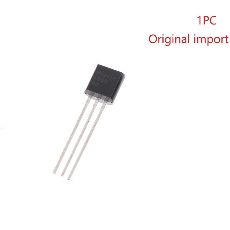 1Pcs/10Pcs Lm35Dz Precision Temperature Sensor Directly Inserted To-92 Lm35 Brand New Temperature Sensor