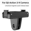 Magnet Tripod Connector Quick Release Camera Base Connector for DJI Action 3/4 Camera