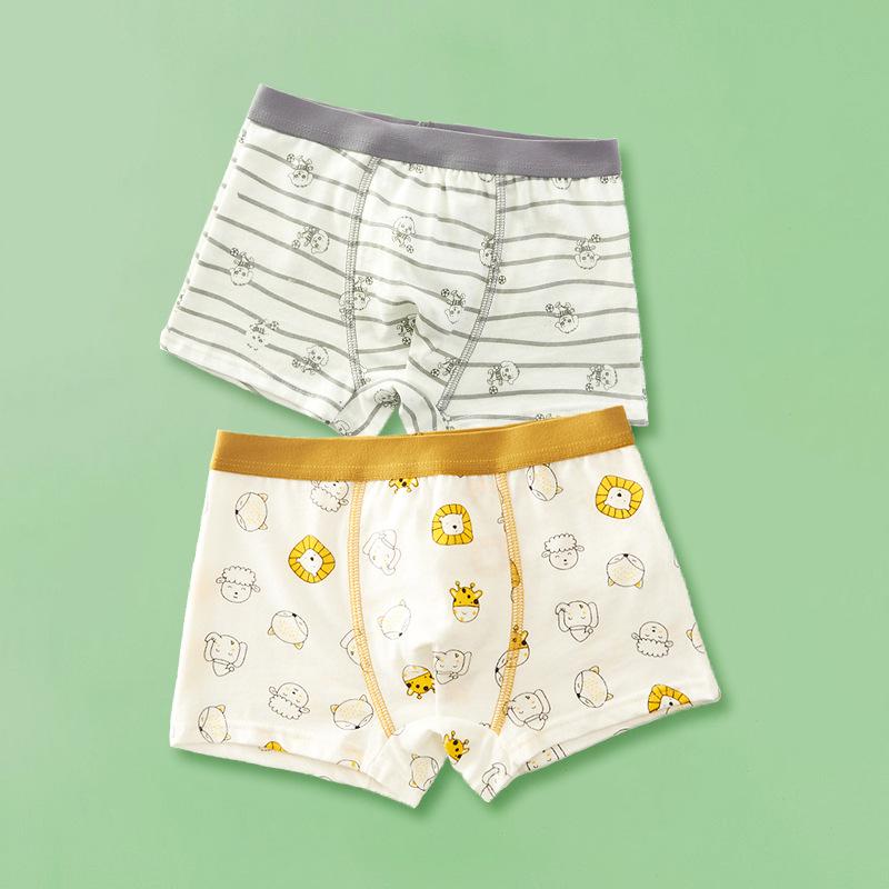 Kids' Cotton Boys' Boxer Briefs - Sizes for Small Kids To Teenagers