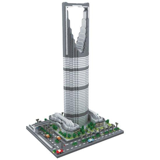 Sky Sunstar Shanghai Kingdom Tower Nanoblock weiliyz070