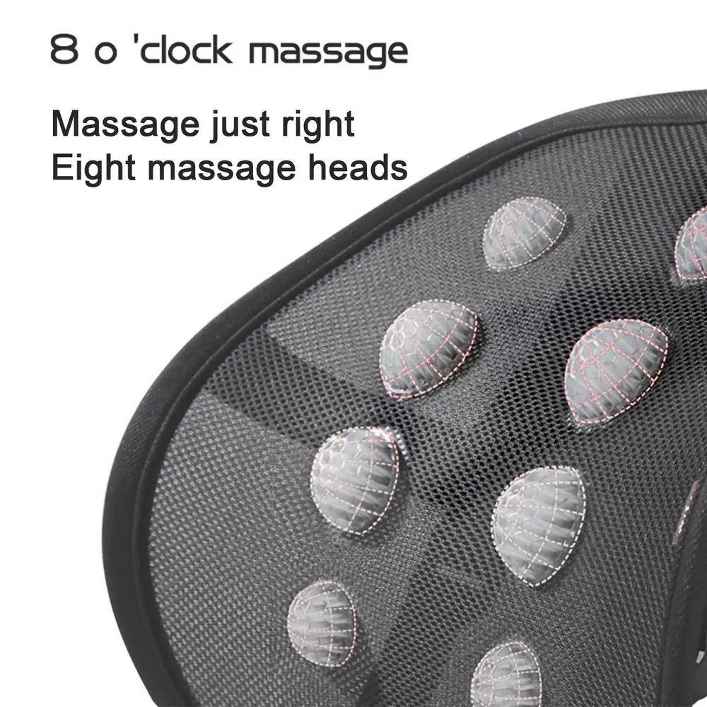 Mesh Lumbar Seat Pillow Breathable Auto Pad Cushion Relieve Fatigue Car Lumbar Support Summer