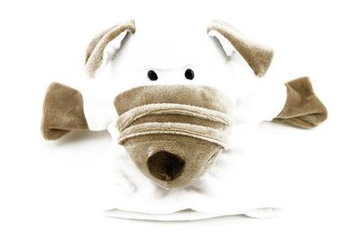 Naissant Cute Dog Puppet Soft Plush Toy
