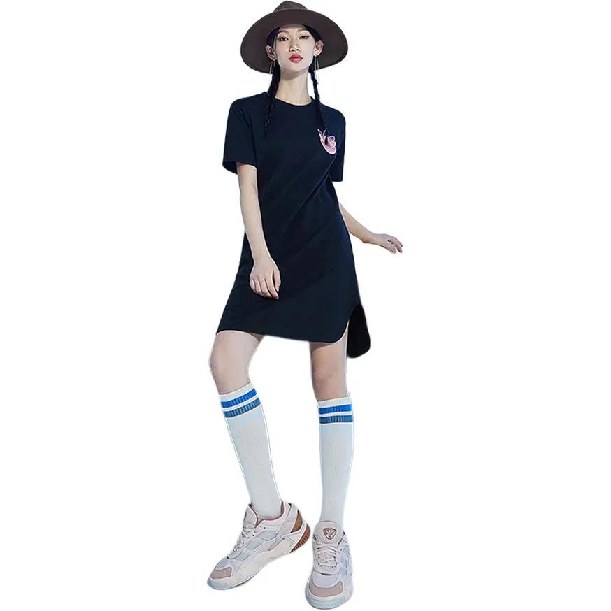 Adidas Originals Short Sleeved Dress Women's Black (Unisex) Short-Sleeved Dresses HF0115