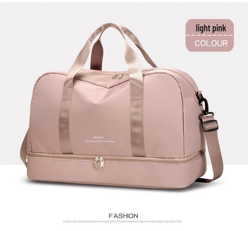 Unisex Yoga & Travel Bag: Large Capacity, Fitness, Wet/Dry Separation