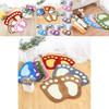 Absorbent Foot Nonslip Shape Bath Bathroom Bedroom Floor Shower Soft Mat Rug