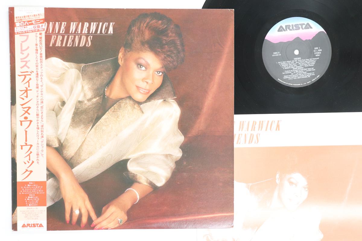 

Виниловая пластинка DIONNE WARWICK Friends 28RS9 ARISTA 1985 Япония Obi SoulFunk Б/у