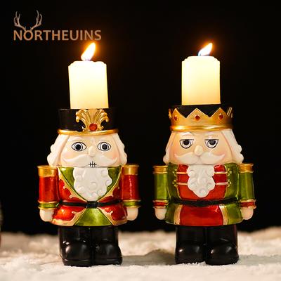 14cm fındıkkıran mumluk reçine minyatür figürler şömine için noel ev iç oturma odası dekor bebek