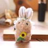 Rabbit Cute Cartoon Plush Keychain Soft Short Plush Gifts Bag Decor Kid Doll