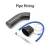 76mm Universal Car Racing Cold Air Intake System Turbo Induction Pipe Tube Kit Cone High Flow Performace Air Filter Inlet