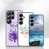 Bible Verse Christian Jehovah God Case for Samsung Galaxy A07 A13 A12 A14 A23 A42 A50 A51 A52 A53 A70 A71 A72 A04 Note 20 9 8 10